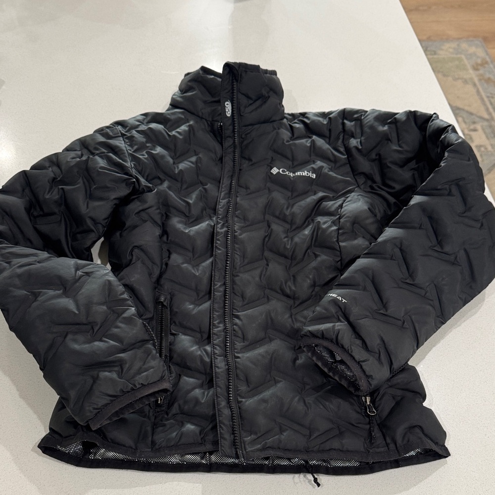 Columbia Quilted Black Jacket